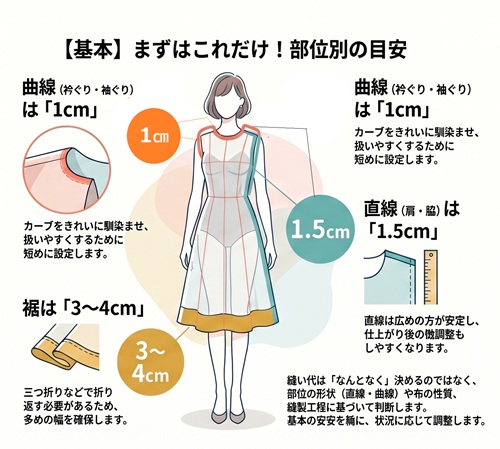 縫い代