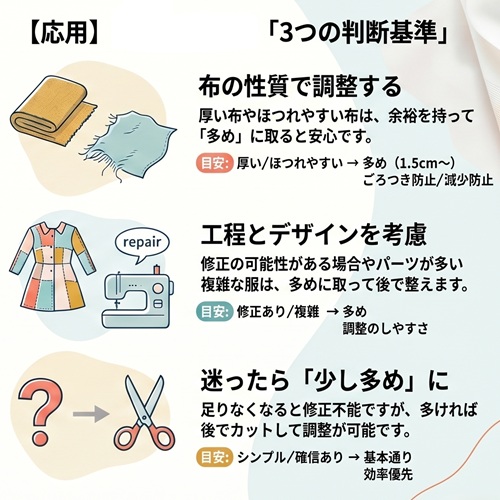 縫い代